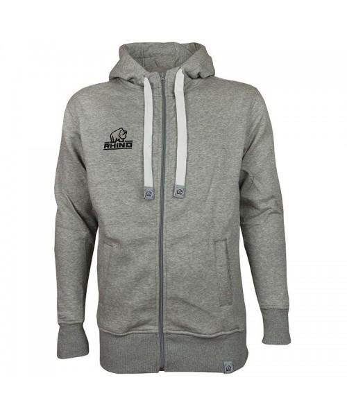 Plain Madrid full-zip hoodie Rhino 280 GSM